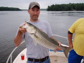 Maine Striper Fishing