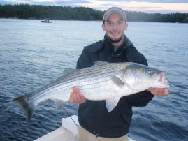 Maine Striper Fishing Charter